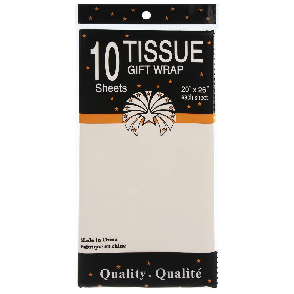 Бумага тм Fntastic тишью, 50x66 см -10 шт, 4 цвета - #9