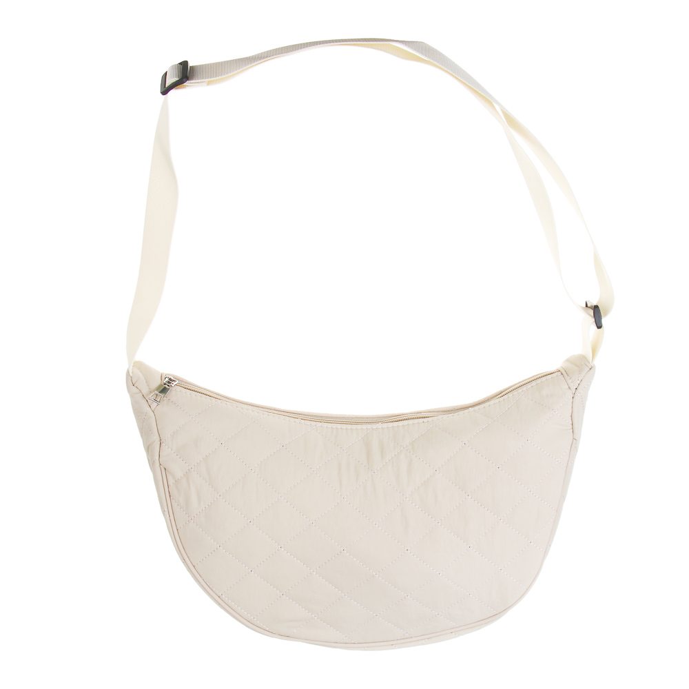 Сумка стеганая на молнии с длинным ремнем тм ЮL Фридом, полиэстер, 34х21х12 см, 3 цвета - #6