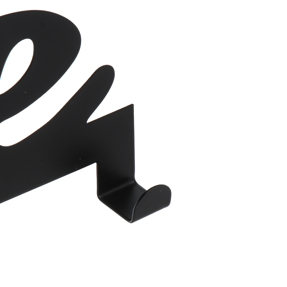 Ключница открытого типа металлическая, 4 крючка, 24,3x10,5 см, металл, 2 цвета - #4