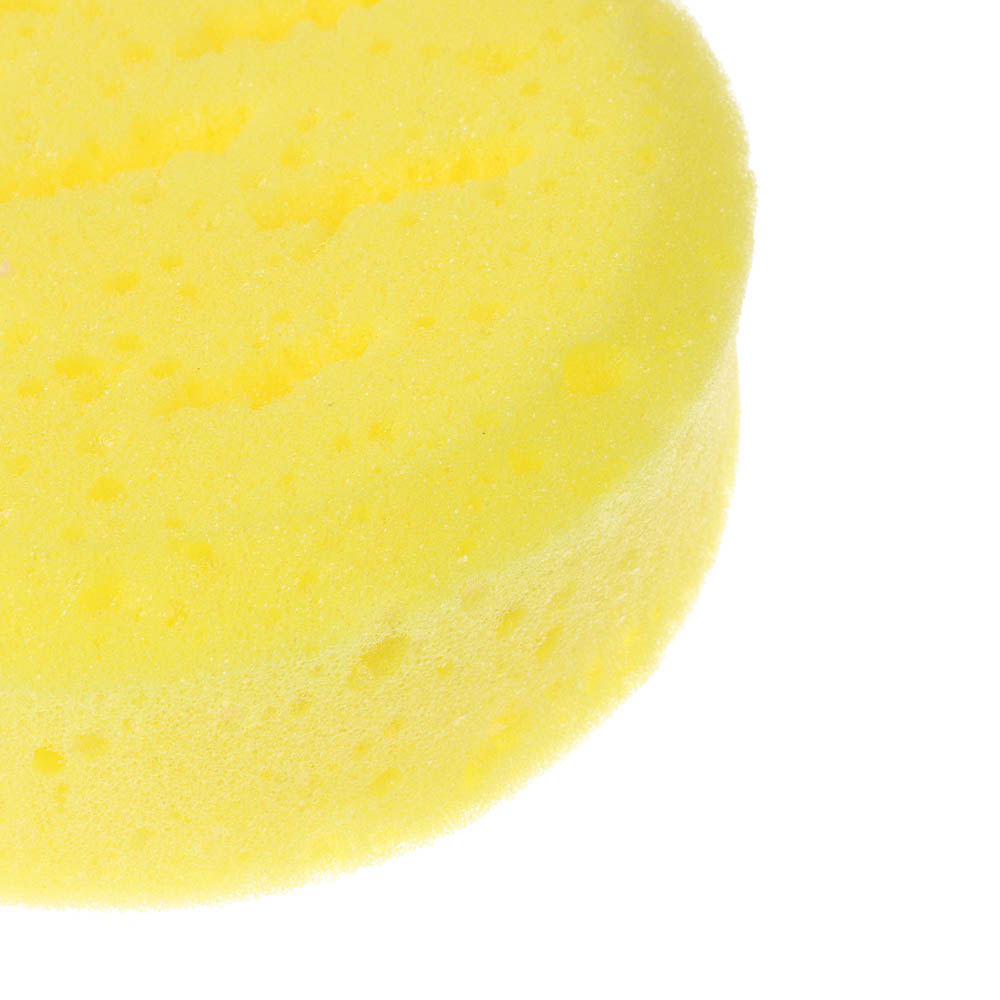 ЮL Мочалка-губка поролоновая крупнопористая с подвесом, полиуретан, 13,5х5см, 3 цвета - #7