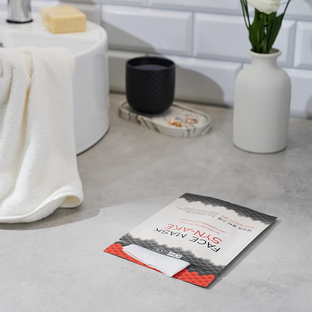 ЮНИLOOK Маска тканевая с синтезированным пептидом SYN-AKE и ретинолом, 22 мл - #10