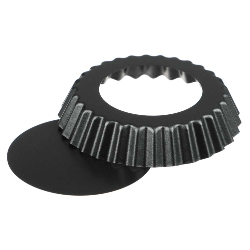 VETTA Набор форм для выпечки 4 шт "Тарталетка" 10,5х2см, угл.сталь, антипригарное покрытие - #4