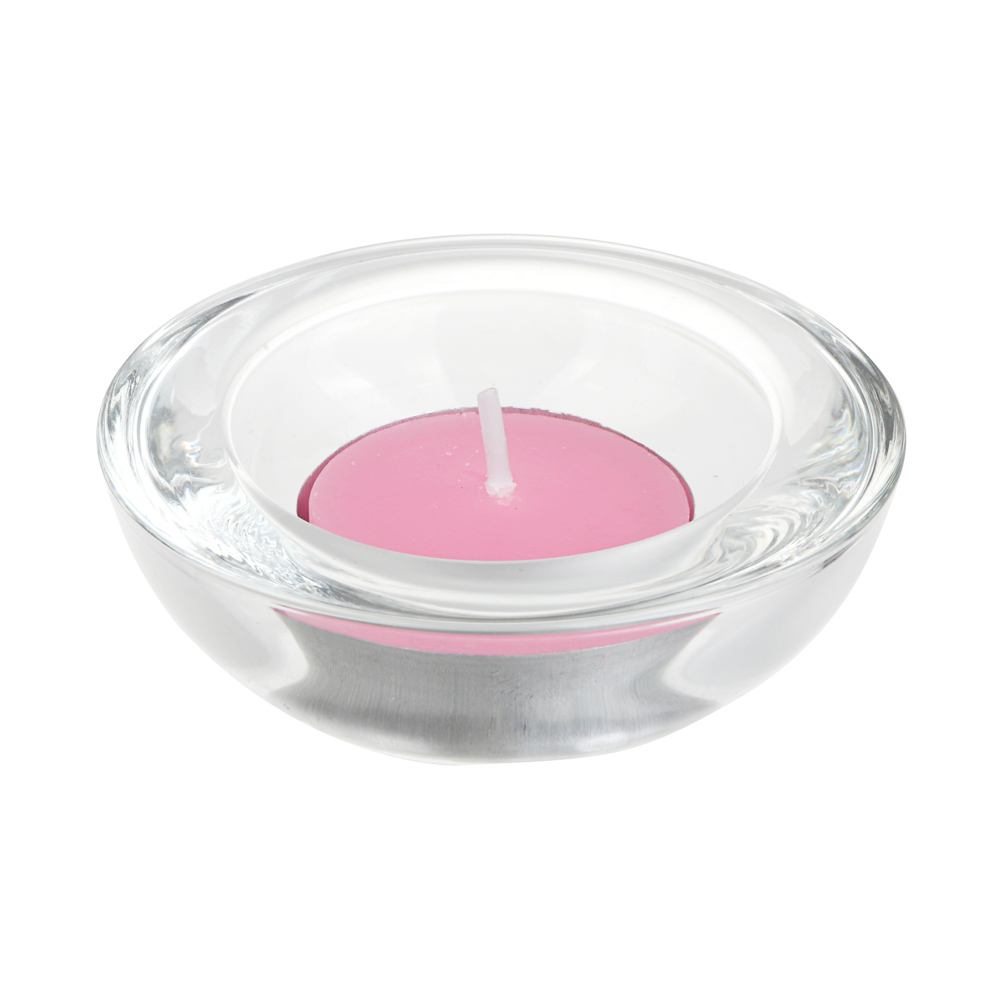 LADECOR Набор ароматических свечей с подсвечниками, (10+2), стекло, парафин, 4 аромата - #6