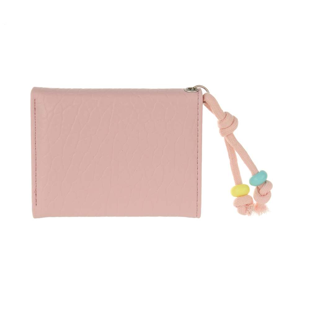 Кошелек для карт и купюр 9 отделений с декором тм ЮL Star, ПУ, металл, 10,5х8х2см, 3 цвета, С572-006 - #4