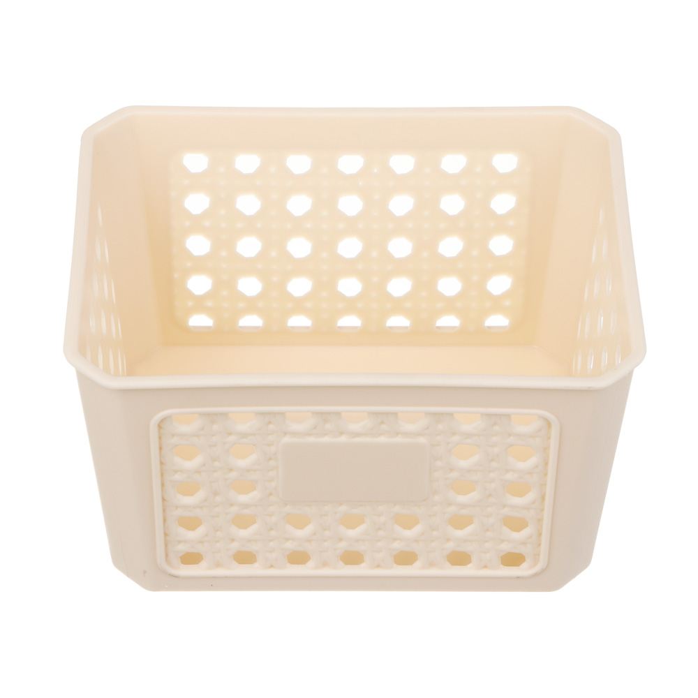 Корзина для хранения тм VETTA, пластик, 16х12х9см - #4