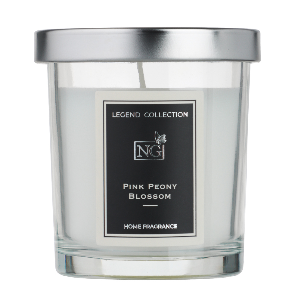 NEW GALAXY Свеча ароматизированная LEGEND COLLECTION, 88 гр, Pink Peony Blossom - #1