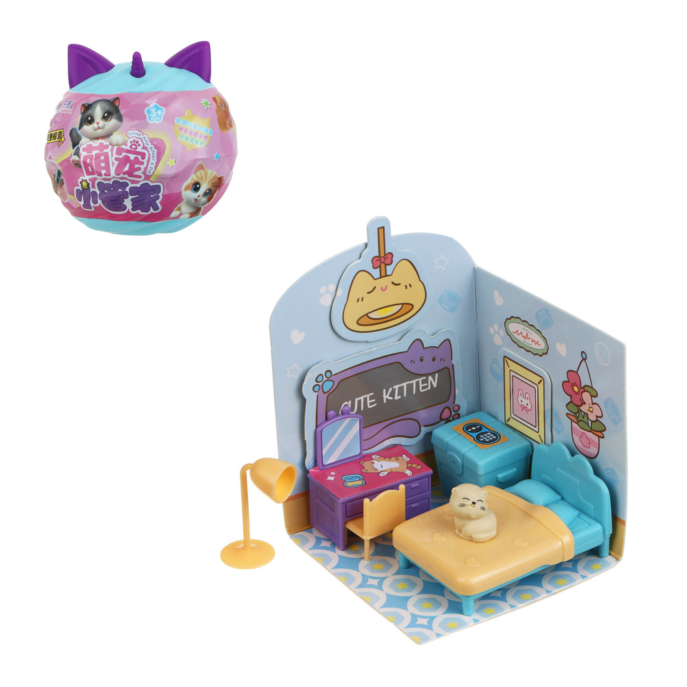 Игрушка сюрприз в яйце "Животные", 12х9,5см, картон, PP, 6 дизайнов - #1