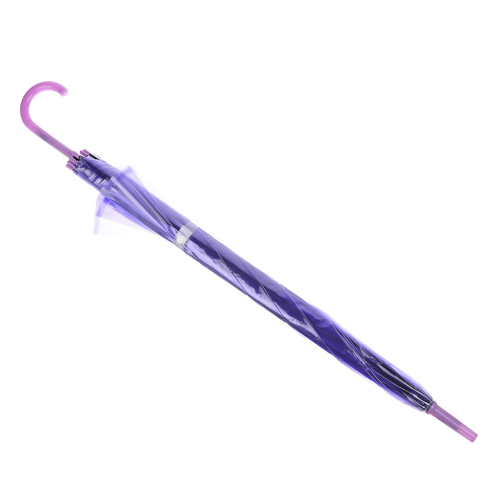 Зонт-трость прозрачный, диаметр 90 см, 8 спиц, ЭВА, пластик, сплав, 3 цвета - #6