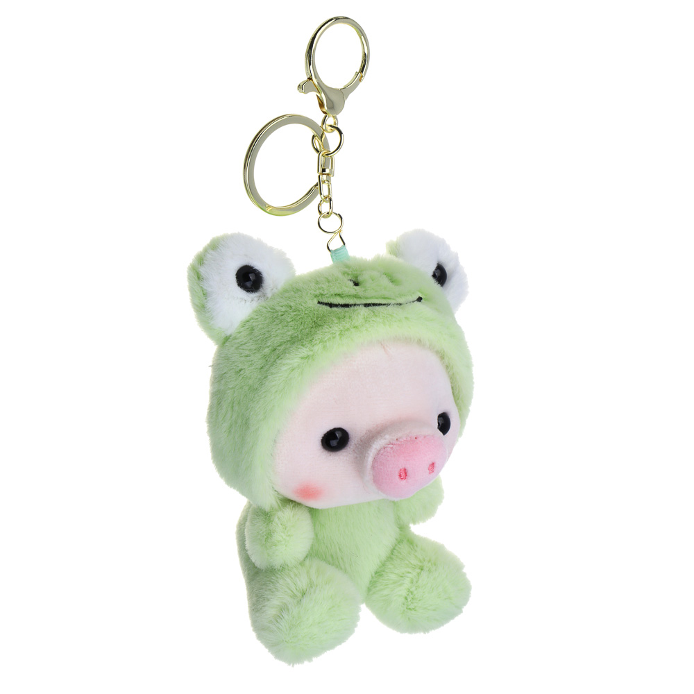 ИГРОЛЕНД Игрушка мягкая "Милые зверюшки" на подвесе, 12 см, полиэстер 4 диз. - #3