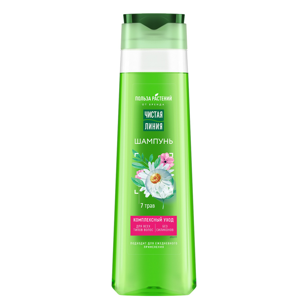 Шампунь для волос ЧИСТАЯ ЛИНИЯ 3 вида, п/б, 385мл - #2