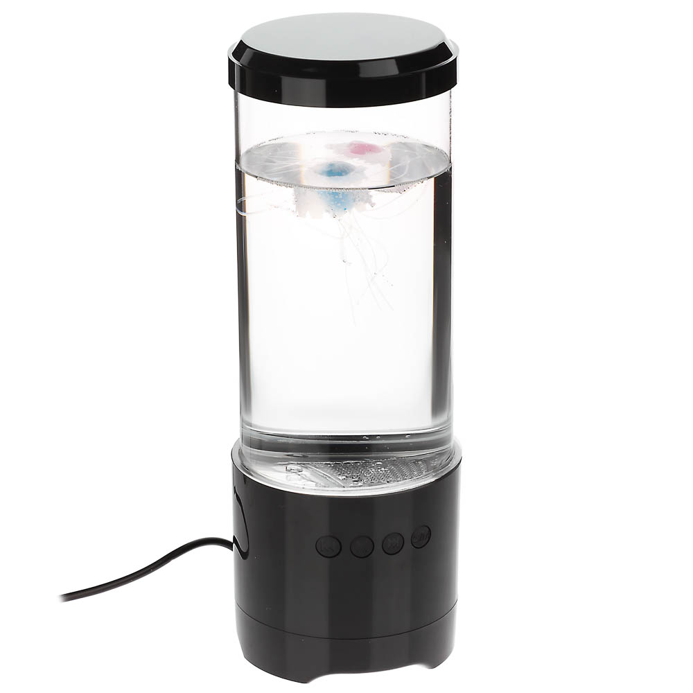 Светильник-ночник BY Медузы, 0.6W, USB, D10x28 см, 8 режимов, пластик, черный - #3