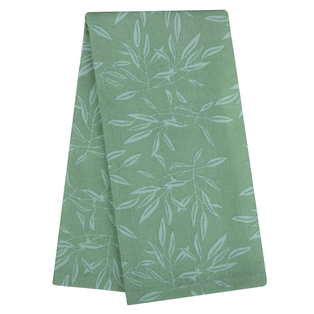 PROVANCE Мосс Полотенце кухонное, 40х60см, 100% хлопок, цветы, 2 дизайна - #1