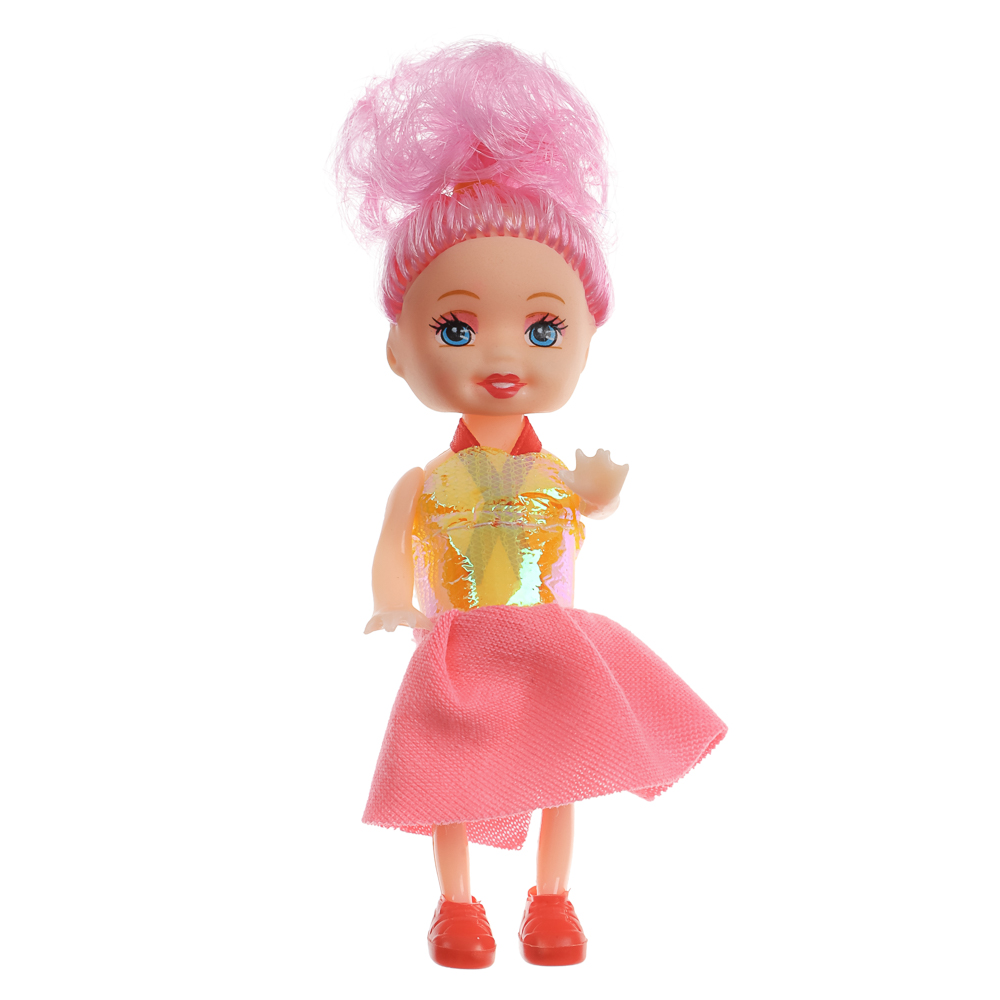 ИГРОЛЕНД Кукла шарнирная 28 см с дочками и акс., PVC, ABS, полиэстер, 23х6х32 см - #12