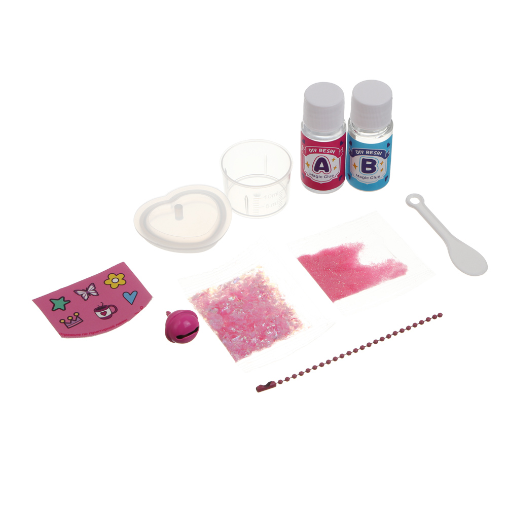 Набор для творчества "Сделай сам.Крутой брелок", PP, PVC, PE, эпоксид.смола, 4,7х4,7х13см, 8 дизайно - #2