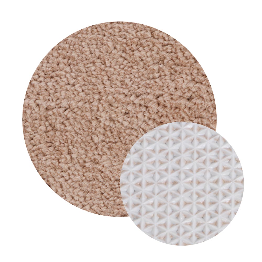 Коврик для ванной Fluffy, тм VETTA, 50x80 см, микрофибра, резиновая подложка TRP, 2 цвета - #5