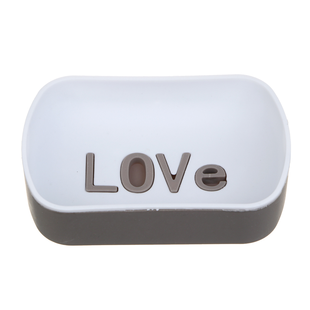 VETTA Love Мыльница, пластик, 13х8,5х3 см - #3