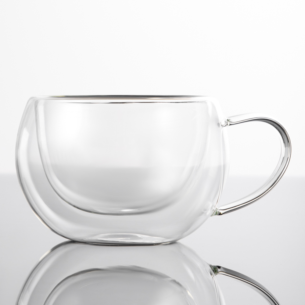 SATOSHI Кружка с двойными стенками, 270мл, стекло - #9