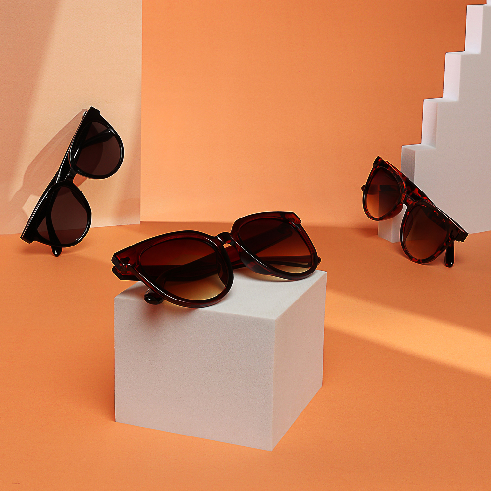 GALANTE Очки солнцезащитные, пластик, 148x47мм, 3 цвета - #5