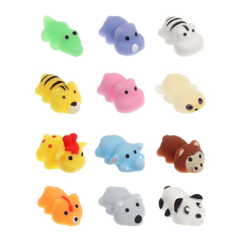 Мялка антистресс "Мякиши", TPR, 4х4,5х6см, 12 дизайнов - #2