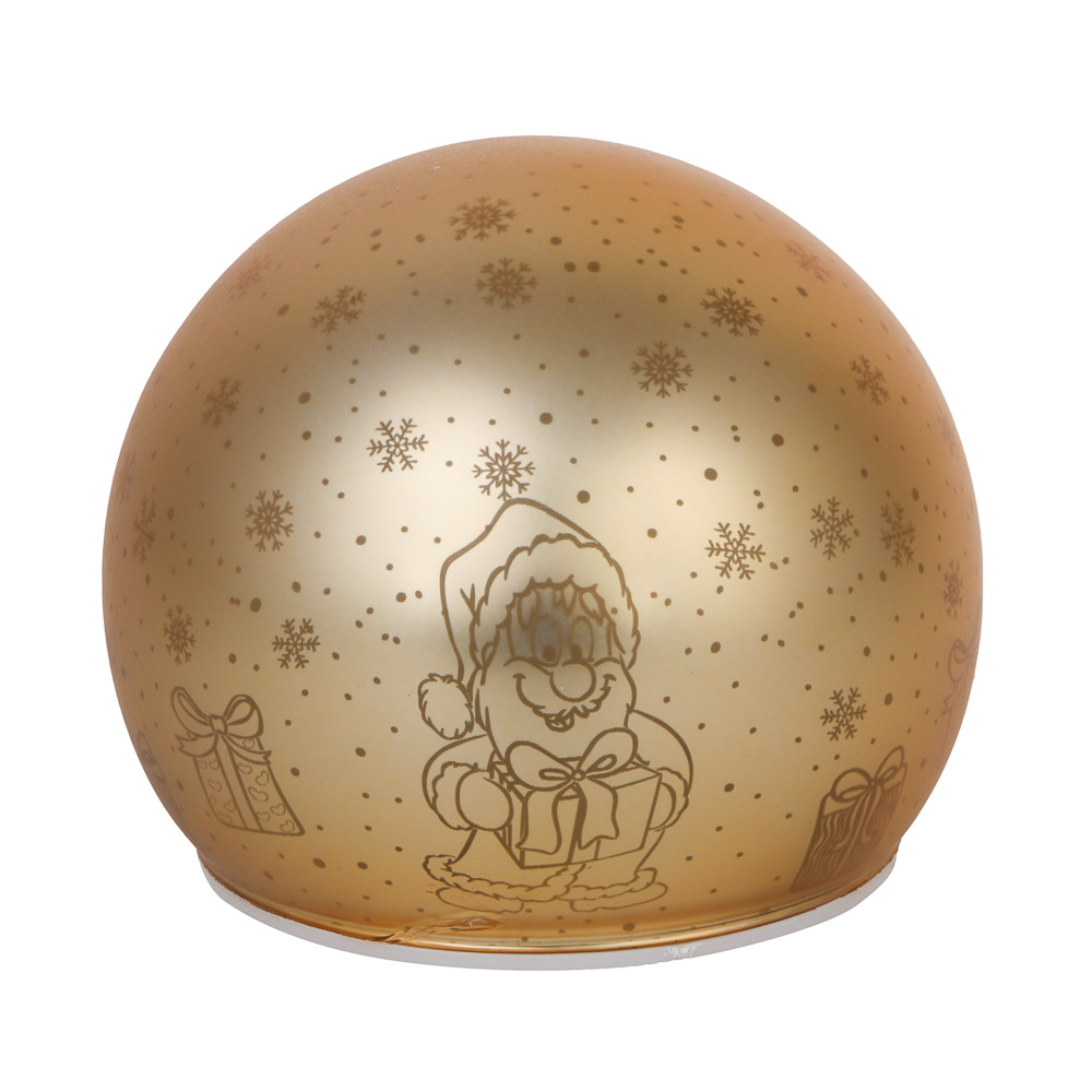 СНОУ БУМ Светильник декоративный LED, в виде шара, диаметр 10см, стекло, PS, 3xAA, 1 режим - #1