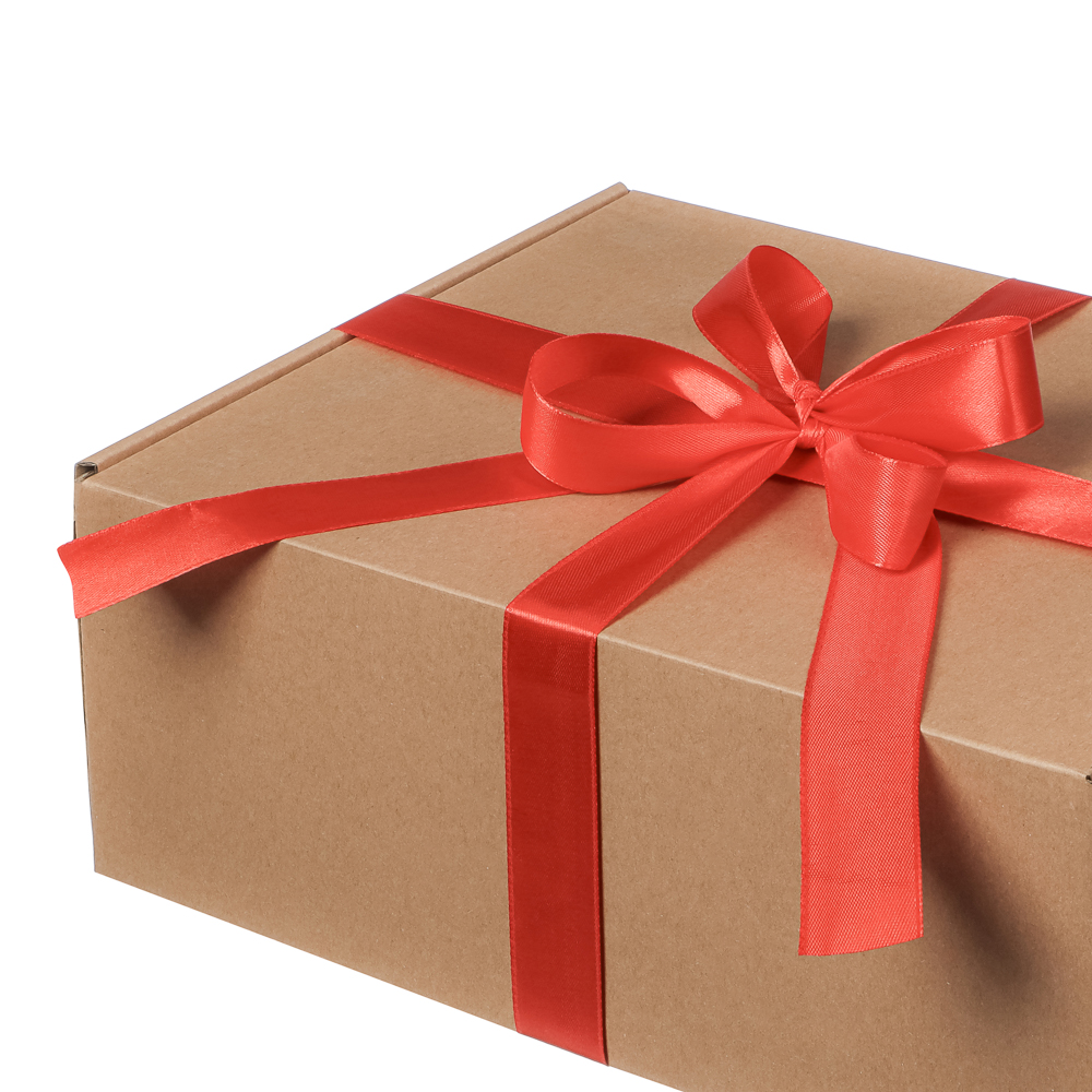 Коробка складная подарочная, 31x22x12 см, гофрокартон, 3 цвета - #15