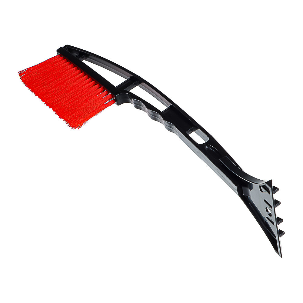 Oktan Щетка для уборки снега со скребком 42 см, черная/красная - #1