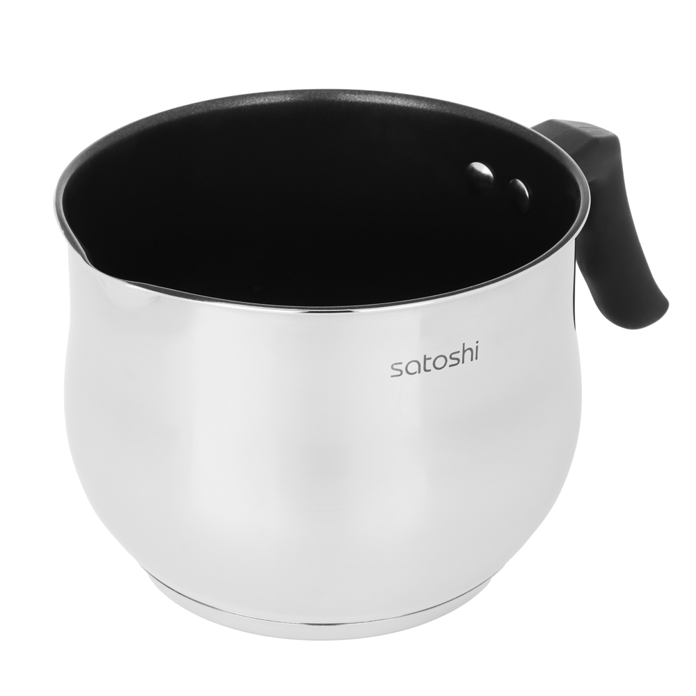 SATOSHI Мультикастрюля 16х12,5см. 2,5л. со стекл. крышкой, антипригарное покрытие, индукция - #3