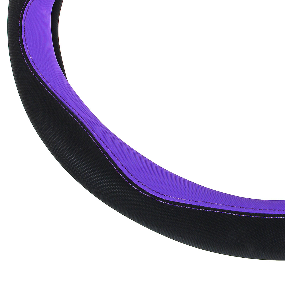 Оплетка руля NG со вставками «фиолетовый», М - #3