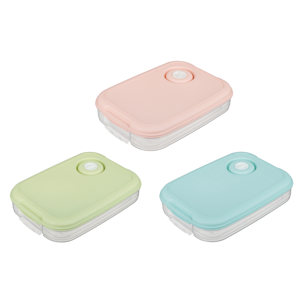 Контейнер для хранения и заморозки продуктов, пластик, 30x21x5,5см - #1