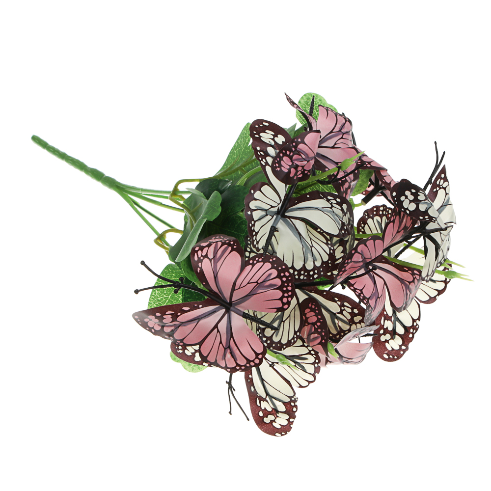 Букет искусственный тм LADECOR бабочки, 28 см - #2