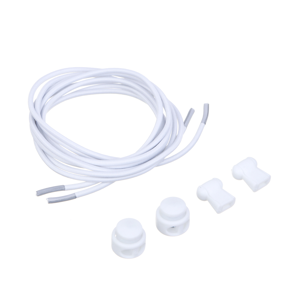 EGOIST Шнурки для обуви, эластичные, с фиксатором на пружине, 1 пара, 100см - #1