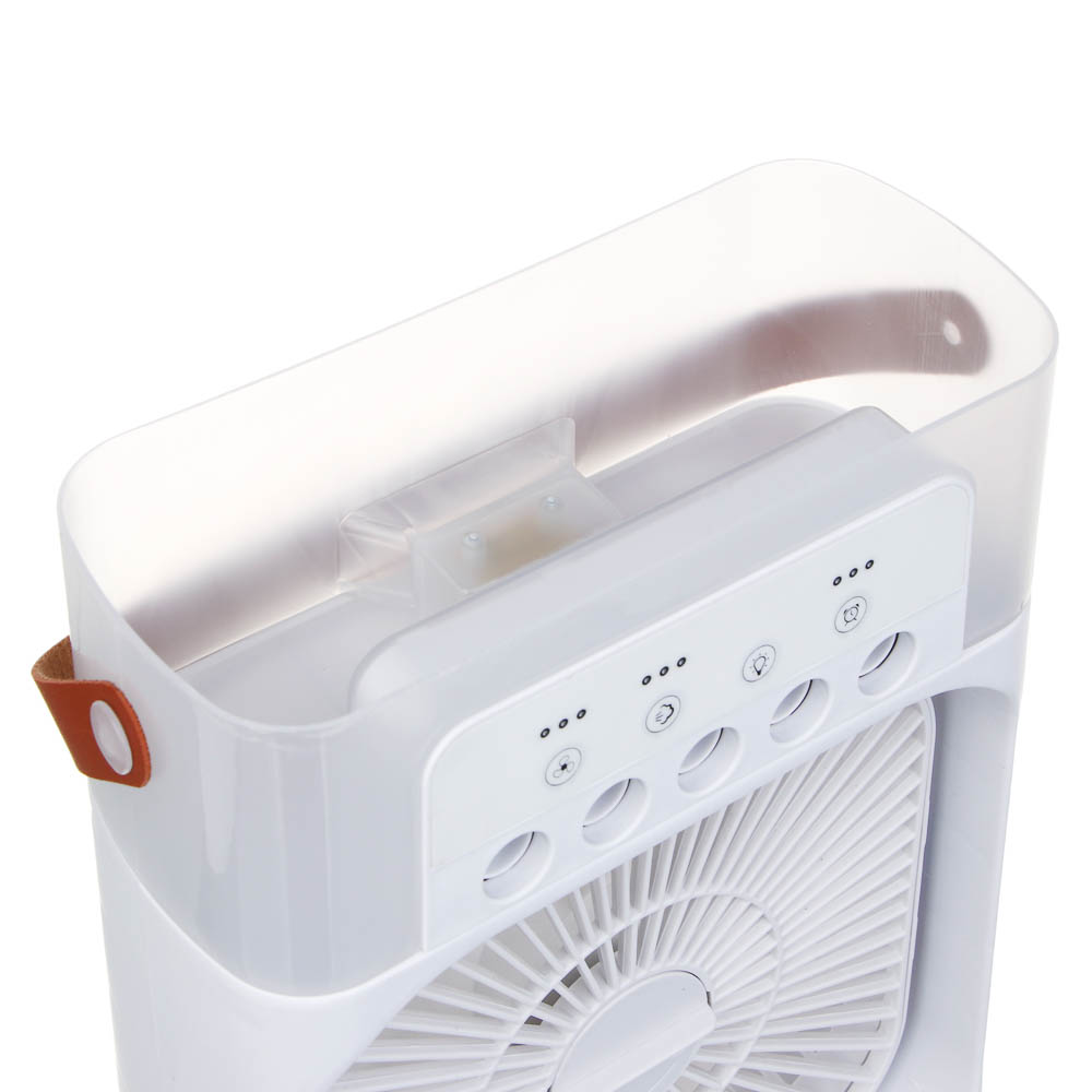 Вентилятор настольный с увлажнителем тм LEBEN 6Вт, 5в/1.2А, 24.5x18.5см, USB-кабель, белый - #9