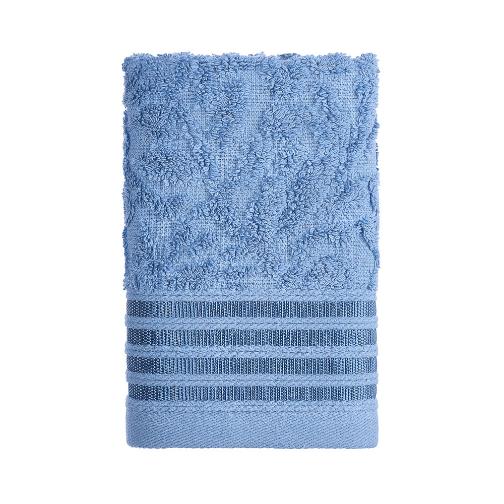 PROVANCE Нэви Полотенце махровое, 100% хлопок, 30х50см, 500гр/м, синий - #7