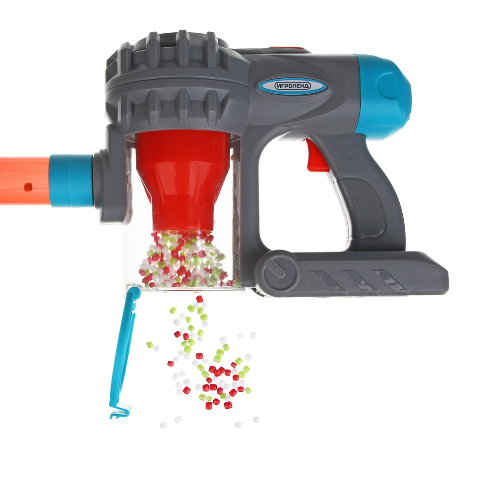 ИГРОЛЕНД Игровой набор бытовой техники "Пылесос", пластик, 3хАА, 19х8,5х32 см - #11