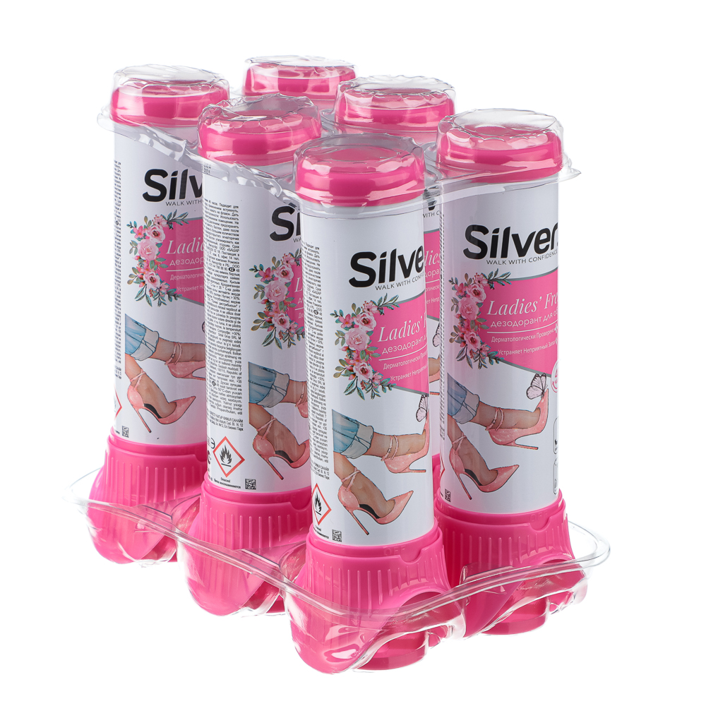 SILVER Spray Дезодорант для обуви Ladies Fresh 100 мл (12) W - #5