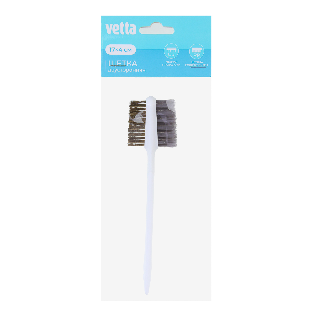 VETTA Щетка полипропилен, медная проволока, 17х4 см - #5