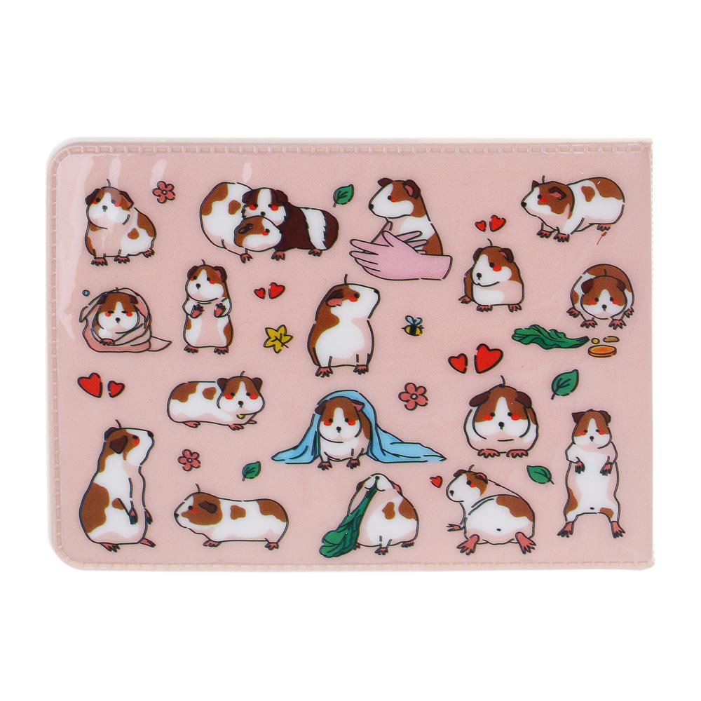 ЮL Обложка для студенческого билета, 7,8x10,6см, ПВХ, 6 дизайнов - #4