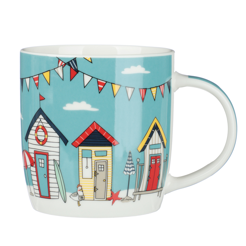 Кружка Ярмарка тм MILLIMI, 365мл, 4 дизайна, фарфор - #2