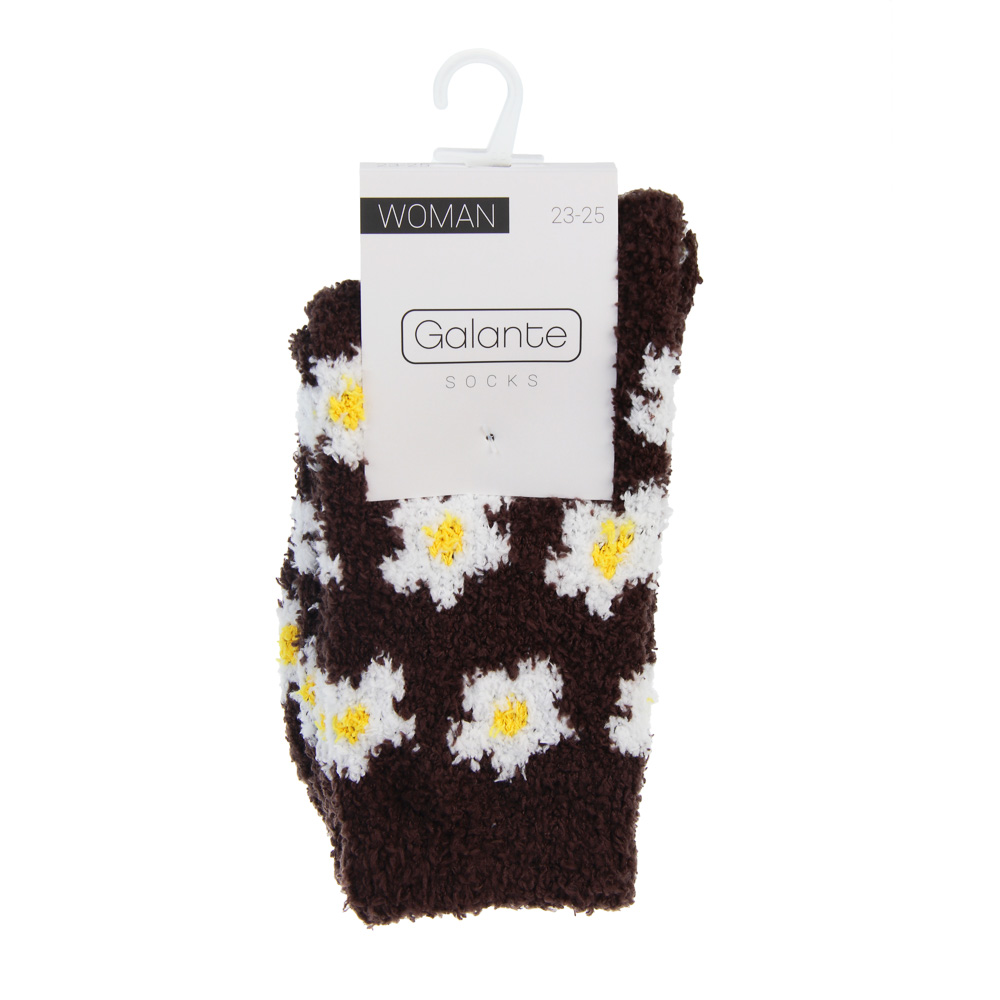 GALANTE Носки женские махровые р.23-25, 100% полиэстер, разноцветные - #5