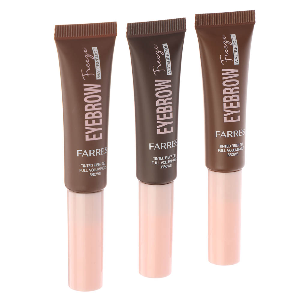 Стойкая тушь для бровей с 3D эффектом тм Farres 8,0 г - #2
