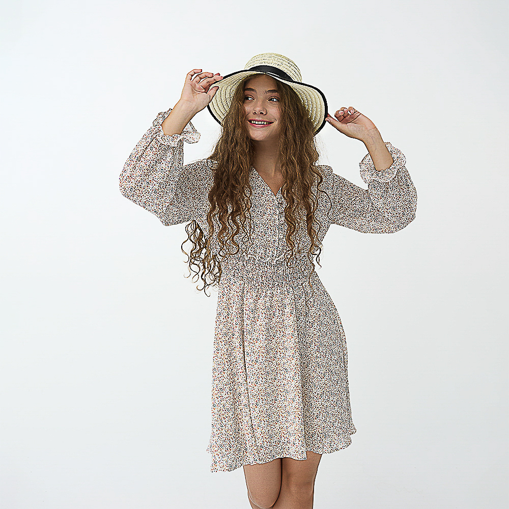 GALANTE Шляпка женская с контрастной окантовкой, р-р 56, 100% целлюлоза, 3 цвета - #5