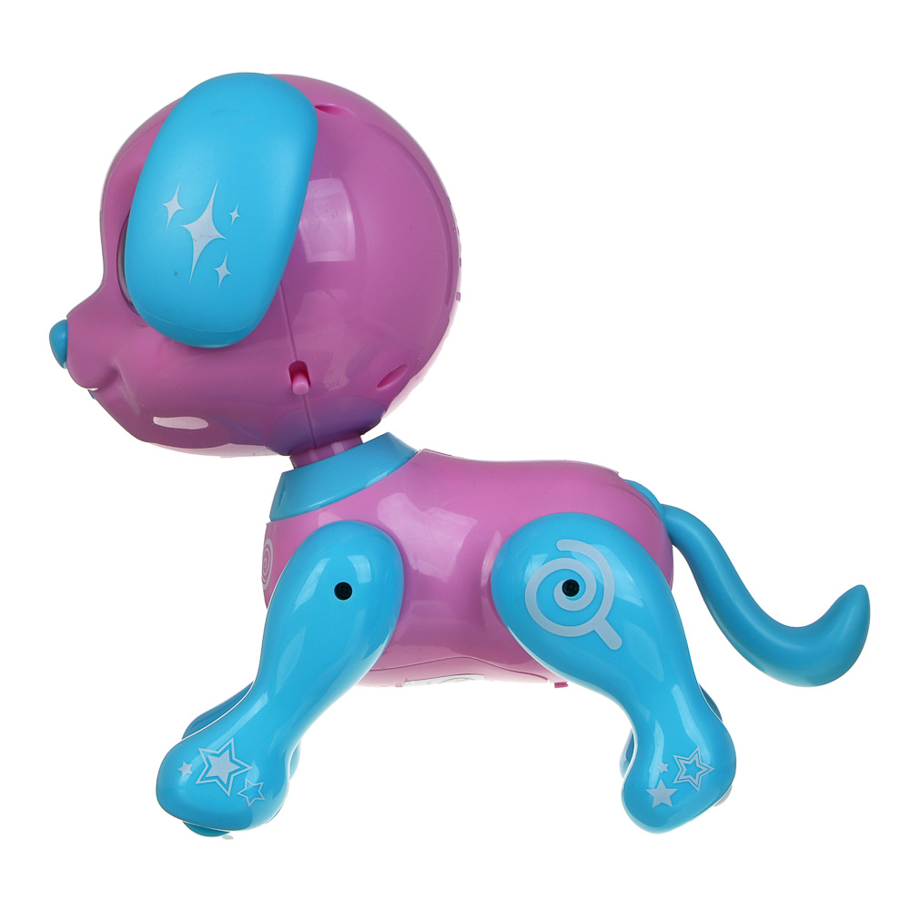 ИГРОЛЕНД Игрушка интерактивная робот-питомец, движ., звук,свет, 3ААА, ABS, 20х20х12см, 3 дизайна - #7