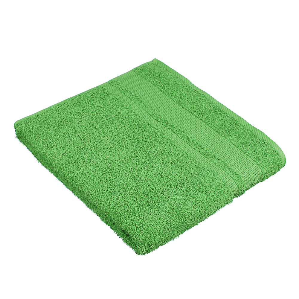 Полотенце махровое PROVANCE Наоми 70х130см, 100% хлопок, зеленый - #1