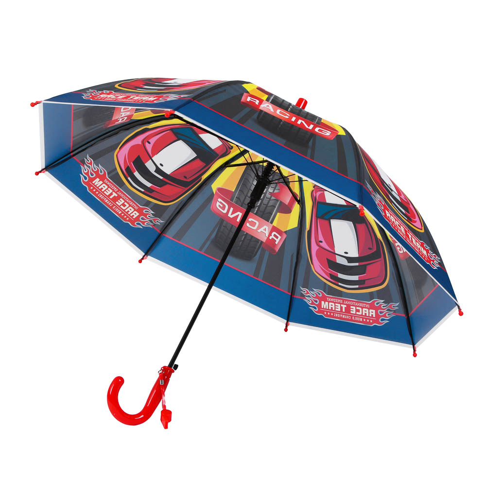Зонт-трость, детский, POE, пластик, сплав, 50см, 8 спиц, 5 дизайнов - #3