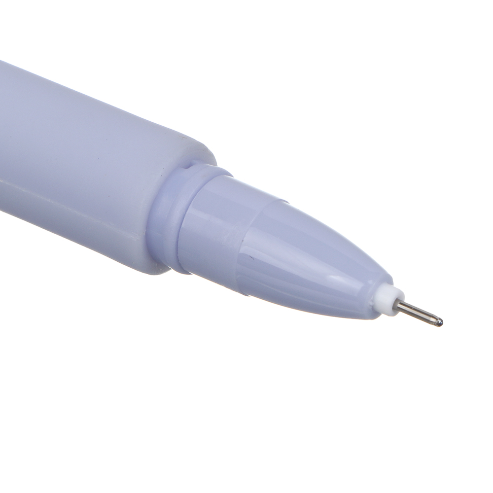 Ручка гелевая синяя "Мышки", силиконовый корпус, 4 вида, шоу-бокс - #3