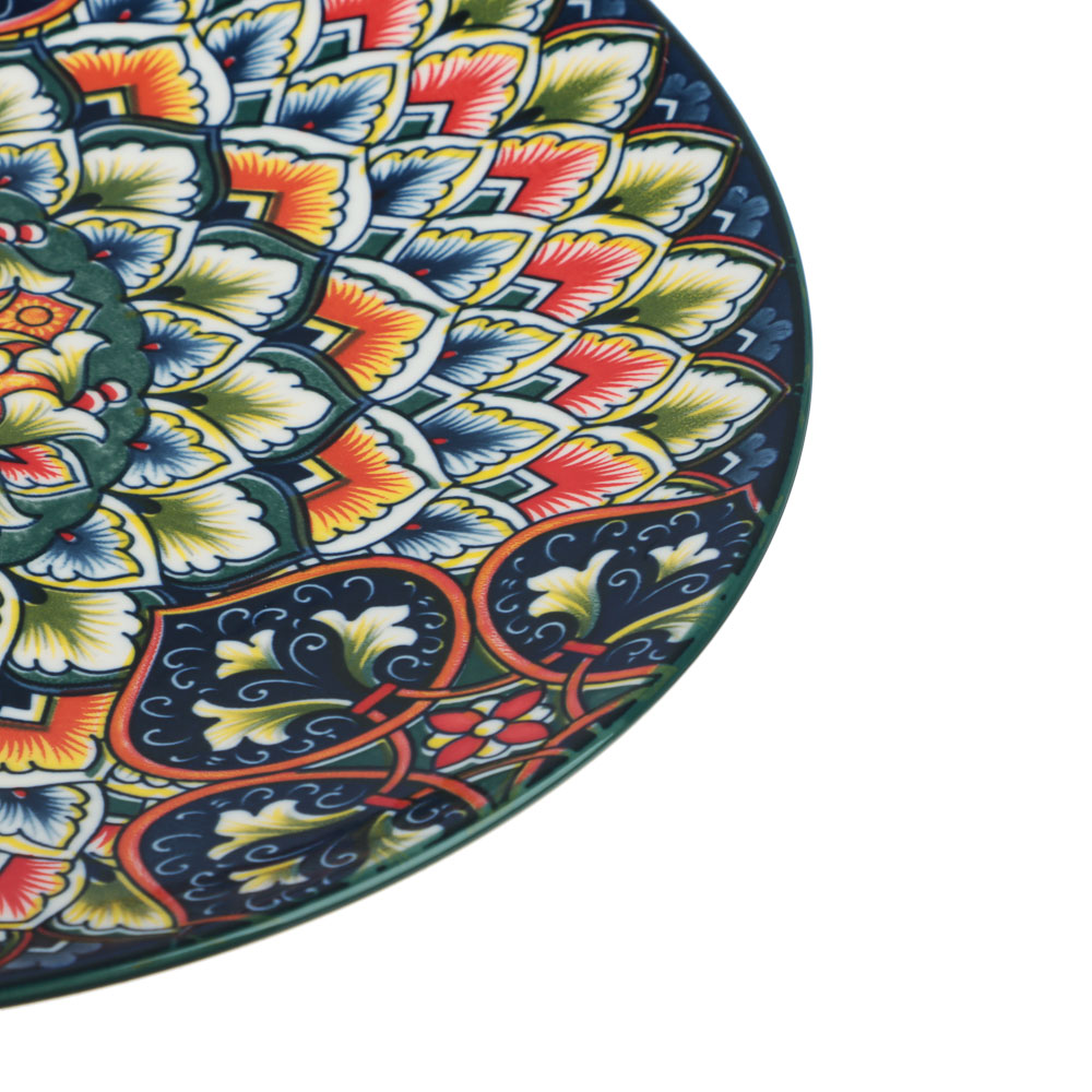 Блюдо 25х25х2,5см, тм MILLIMI Ориентал, керамика - #3