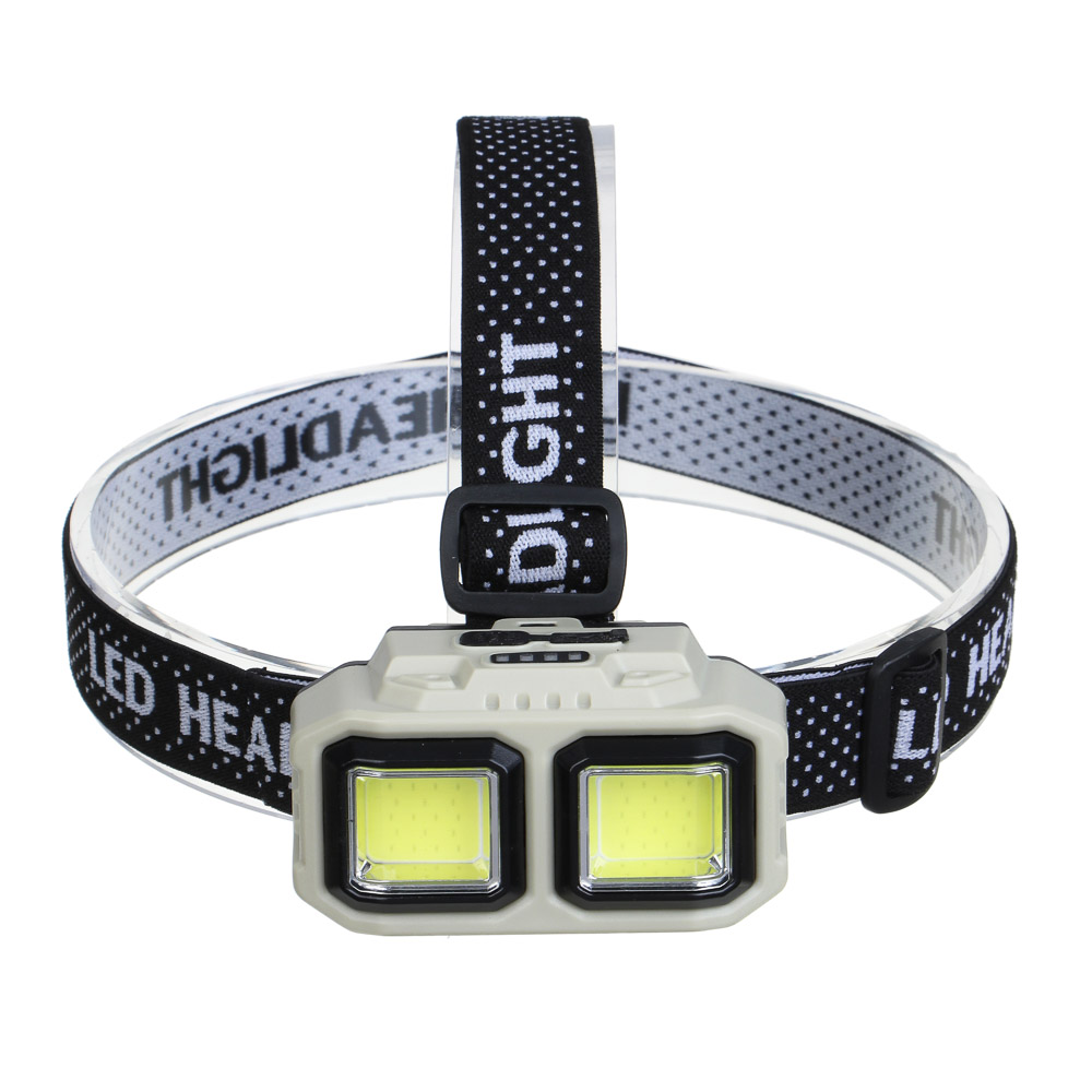 Фонарь налобный тм ЕРМАК,съемный аккумулятор,2СОВ,4 режима,1200мАч,Type C,красный свет,85х51х51 мм - #2