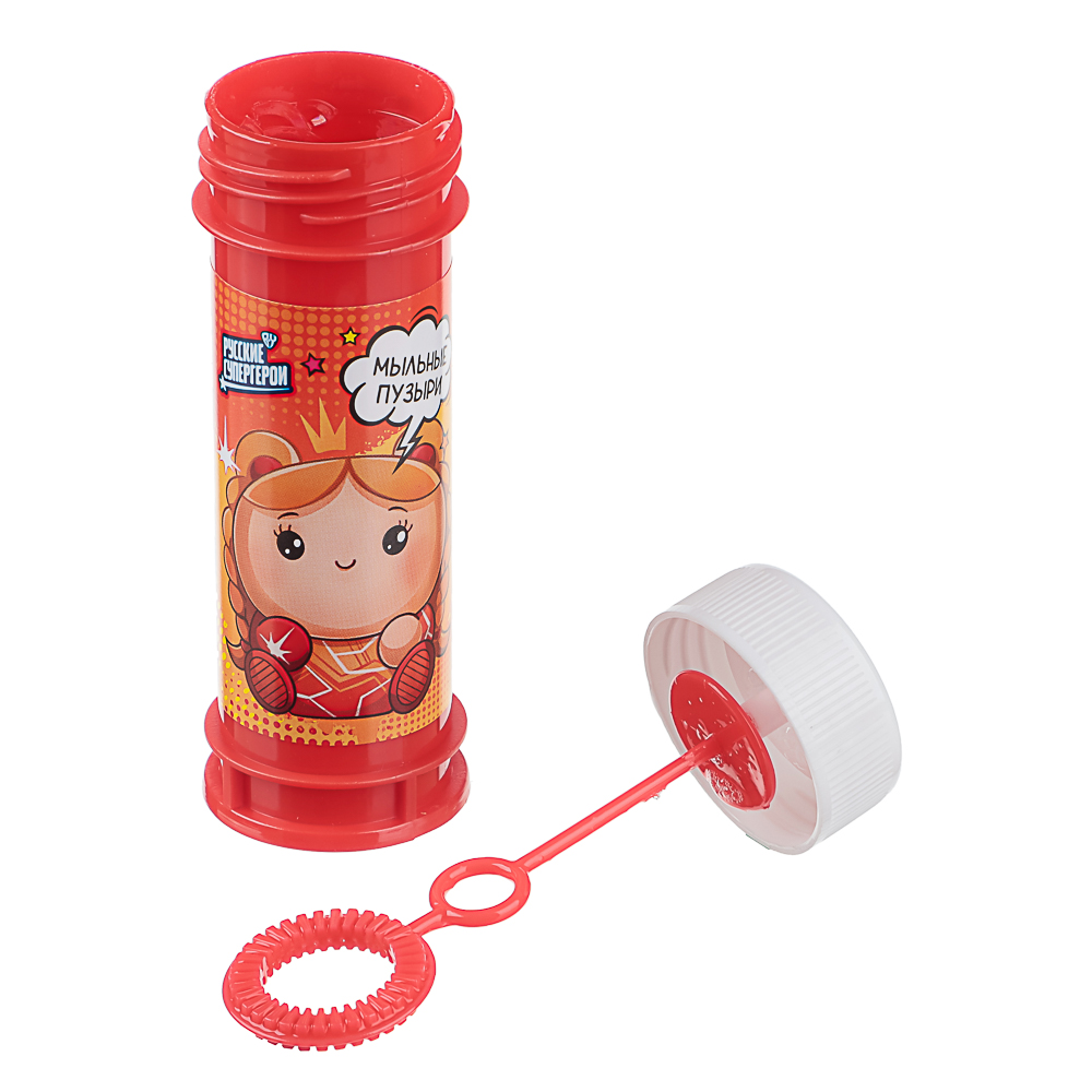 Мыльные пузыри "Русские Супергерои", BY, 50мл, мыльный раствор, пластик, 6 дизайнов - #16