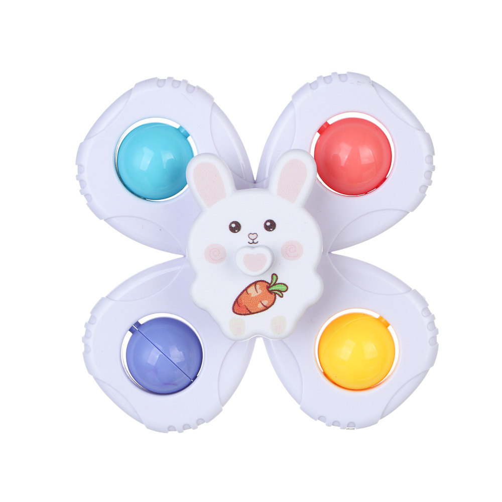 Развивающая игрушка сортер "Крутящиеся фигурки", ABS, силикон, 13,5х6х11см - #3