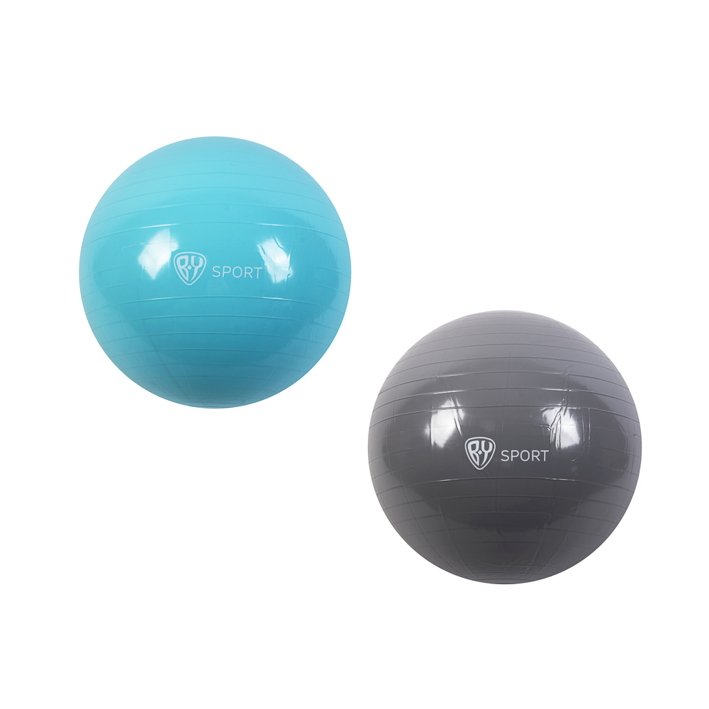 Фитбол, тм BY SPORT, нагрузка до 80кг, d=65см, ПВХ, 2 цвета - #1